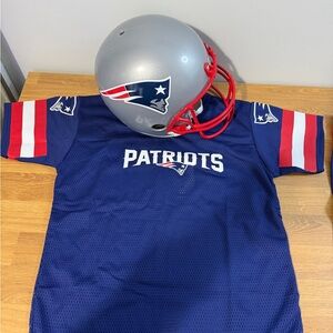 New England Patriots Jersey, pants and Helmet Set